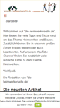 Mobile Screenshot of die-heimwerkerseite.de